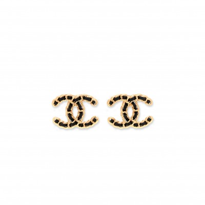 CHANEL CC CHAIN EARRINGS ABD671